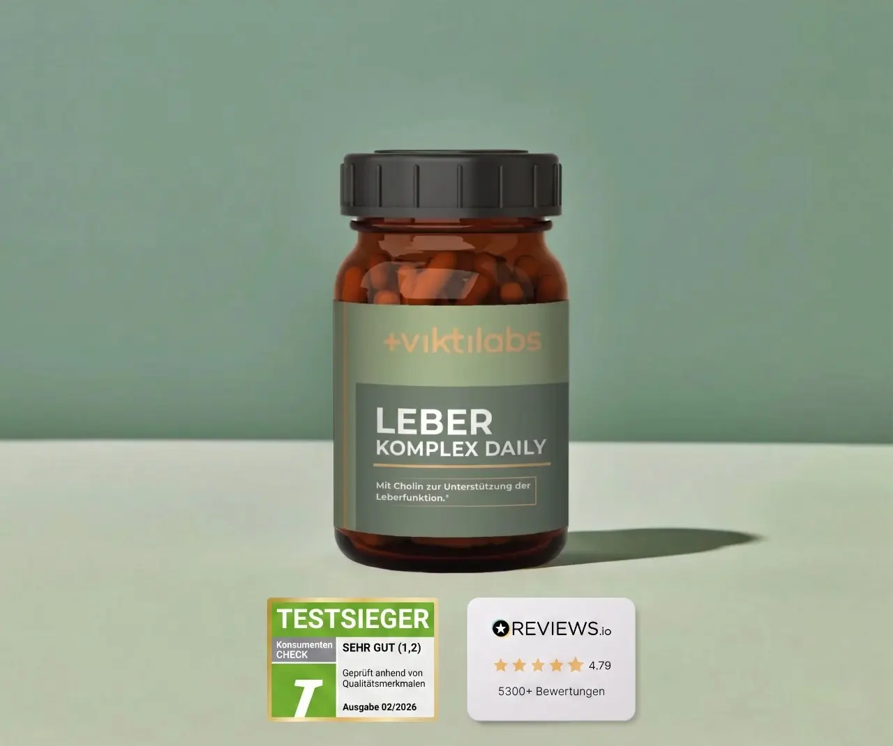 Leber Komplex Daily von Viktilabs – Produktfoto