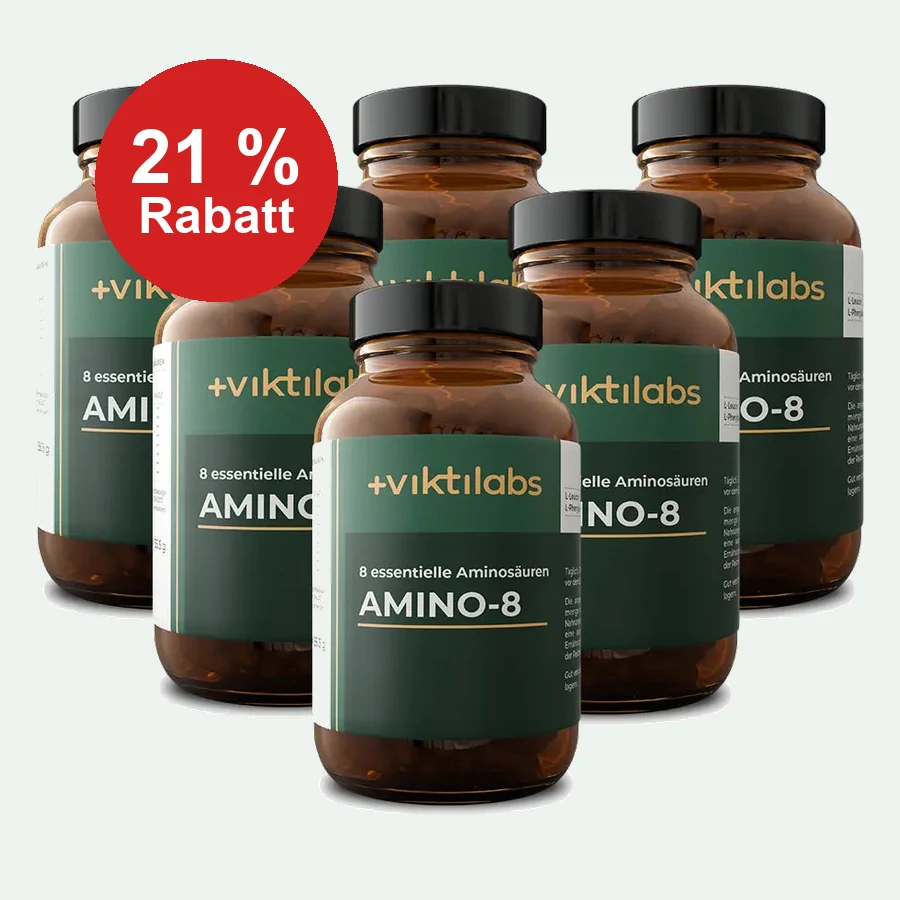 6 Gläser Amino-8