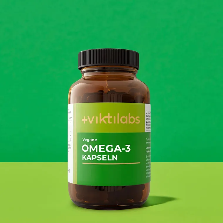 Omega-3 Algenöl von viktilabs, für die Hautqualität