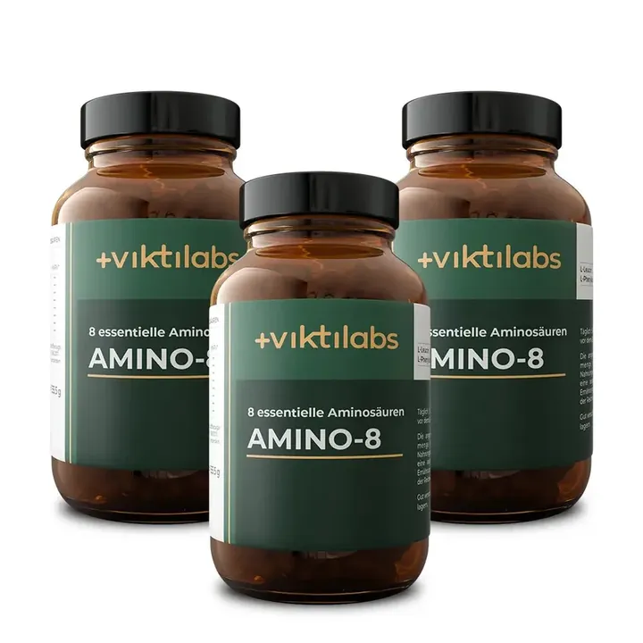 3 Gläser Amino-8