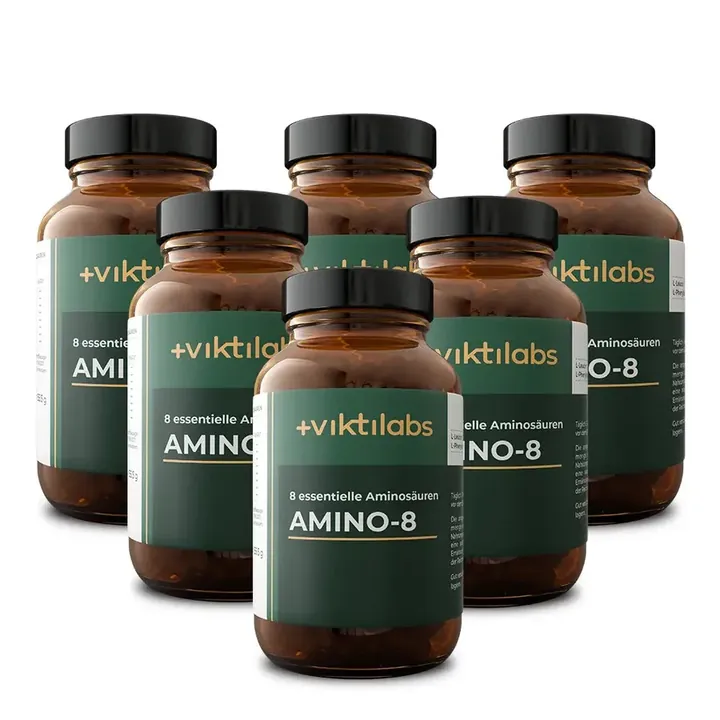 6 Gläser Amino-8