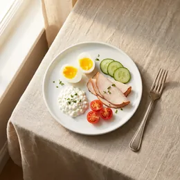 Eiweiß zuerst