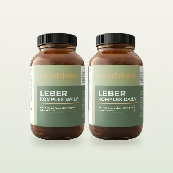 2 Gläser Leber Komplex Daily