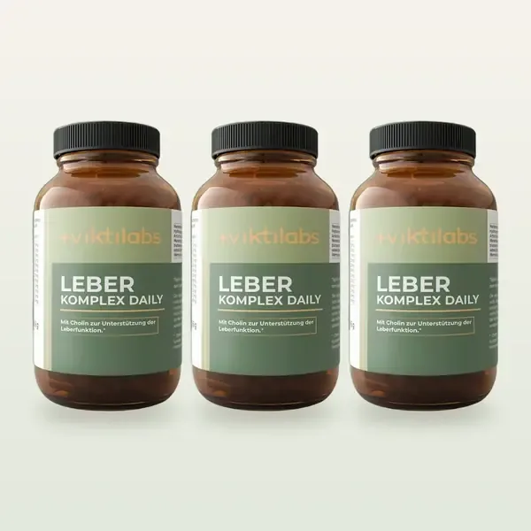 3 Gläser Leber Komplex Daily