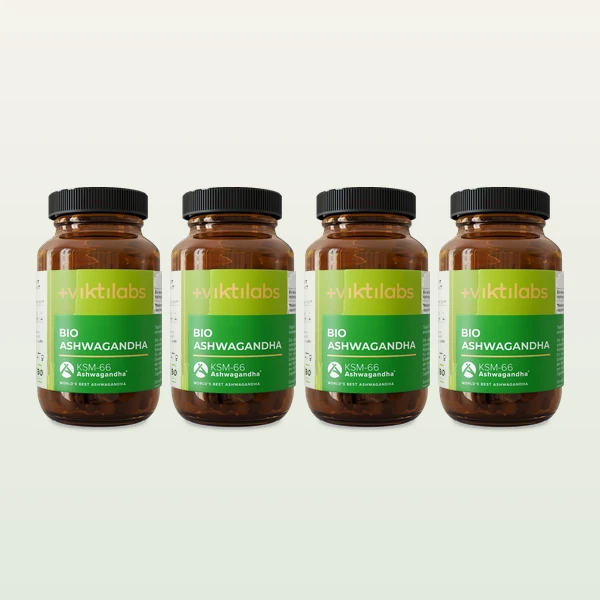 3 Gläser + 1 gratis Bio Ashwagandha