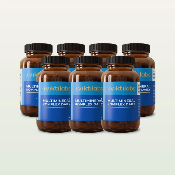 6 Gläser + 1 gratis Multimineral Komplex Daily