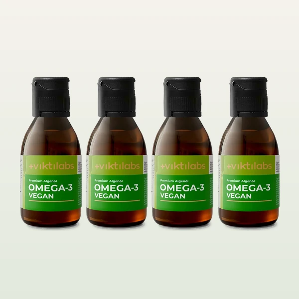 3 Flaschen + 1 gratis Omega-3 Vegan