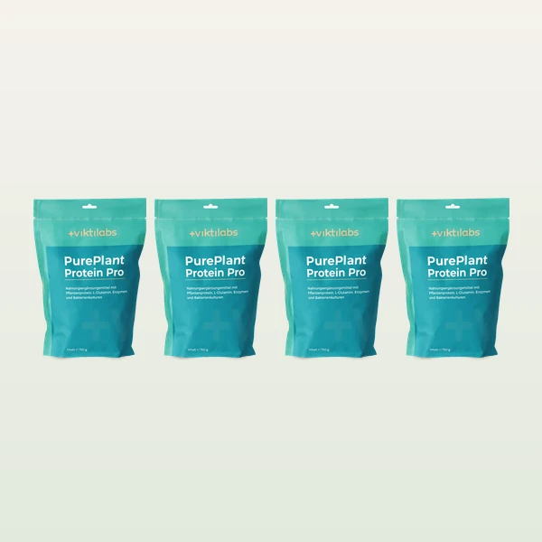 3 Beutel + 1 gratis PurePlant Protein Pro