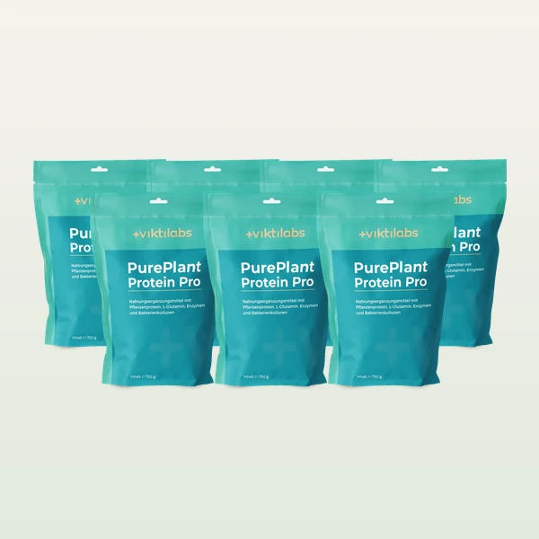 6 Beutel + 1 gratis PurePlant Protein Pro
