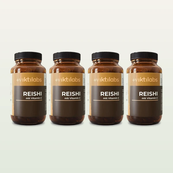 3 Gläser + 1 gratis Premium Reishi