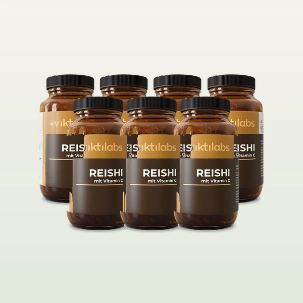 6 Gläser + 1 gratis Premium Reishi