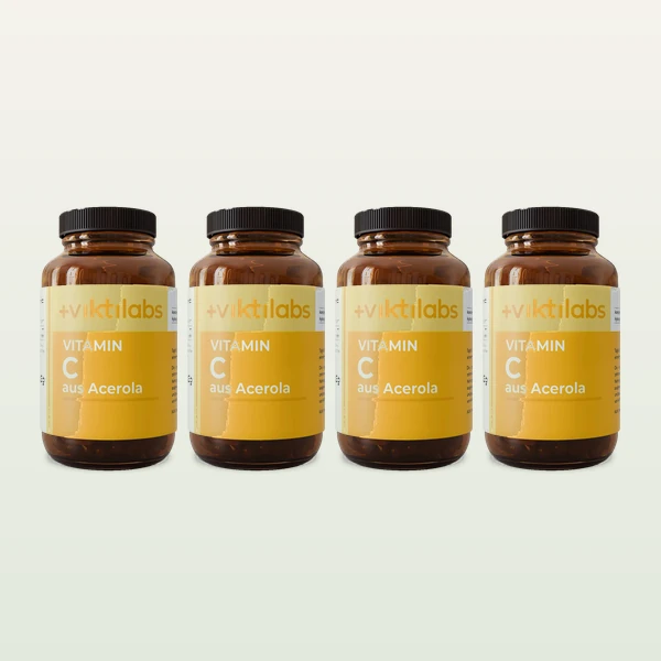 3 Gläser + 1 gratis Vitamin C