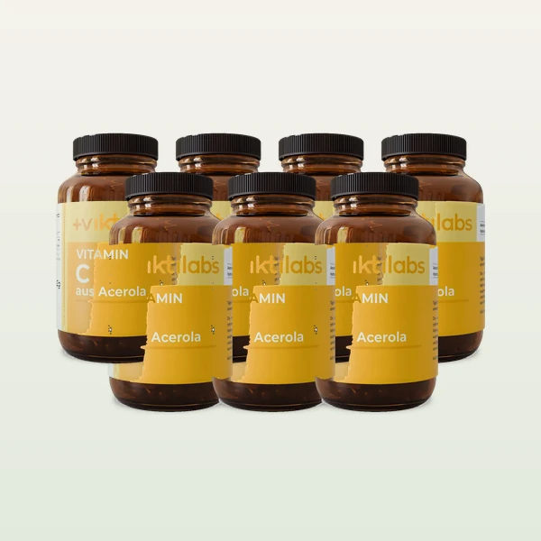 6 Gläser + 1 gratis Vitamin C